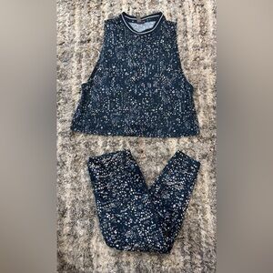 Sweaty Betty Matching Set - 7/8 Leggings With Top